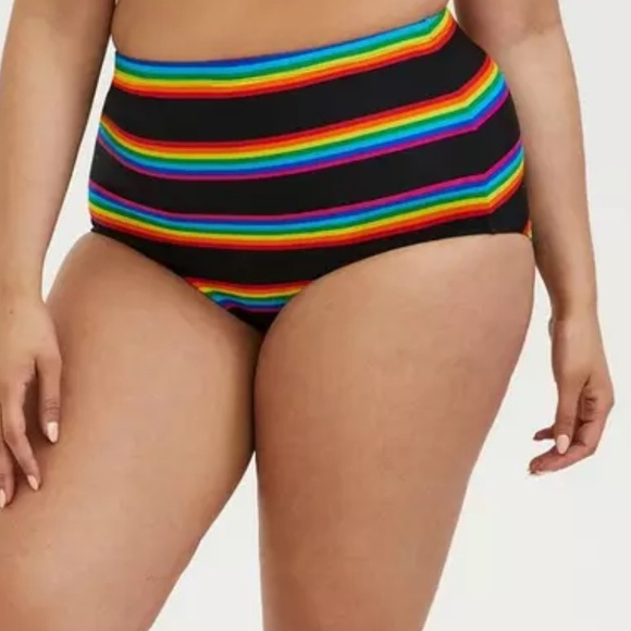 torrid Other - Torrid High Rise All-Over Smooth Swim Bottom